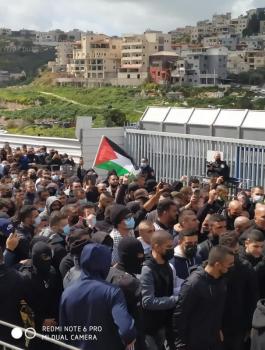 مظاهرات ضد الجريمة في الداخل المحتل