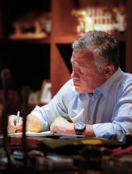 الملك الاردني