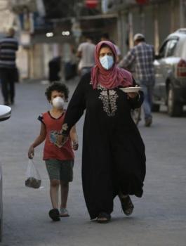 الوفيات والاصابات بكورونا في غزة