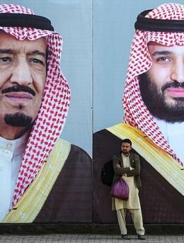 الملك سلمان وولي عهده محمد بن سلمان والاعمال الخيرية في رمضان