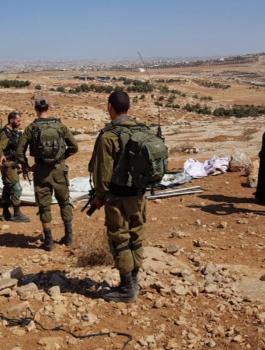 خيام المستوطنين الاسرائيليين في بيت لحم