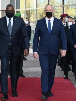 وزير الدفاع الامريكي في اسرائيل