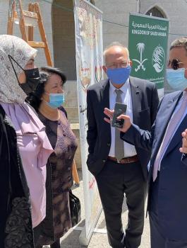 السعودية والاسر الفقيرة في فلسطين