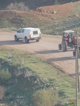 الاستيلاء على جرار زراعي في الاغوار