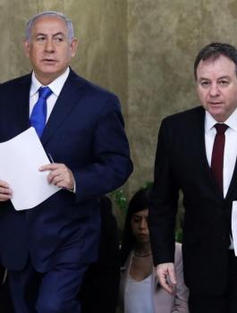 نتنياهو ونفتالي بنيت وساعر