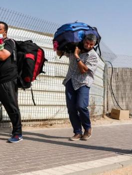 العمال الفلسطينيين في اسرائيل