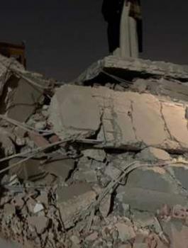 انهيار مبنى في الدقهلية