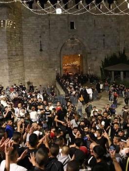 المقدسيين باب العامود