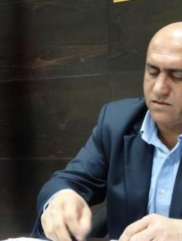 اغلاق مديرية دائرة المساحة واملاك الدولة في جنين