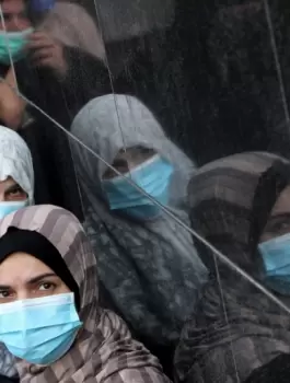 الاصابات بفيروس كورونا بغزة