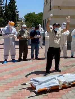 الاصابات بكورونا في فلسطين