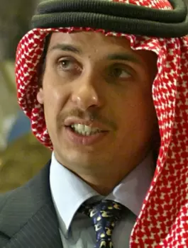 الامير حمزة وقائد الجيش الاردني