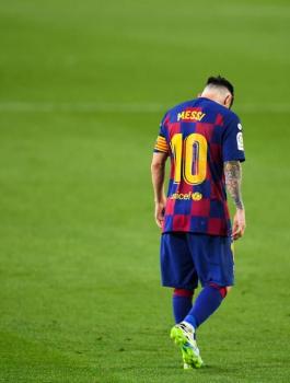 ميسي وبرشلونة