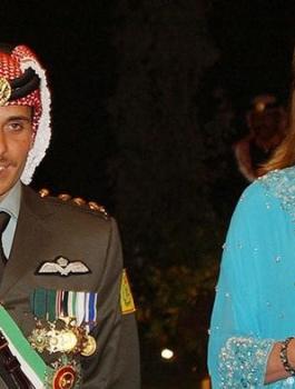 الملكة نور والامير حمزة