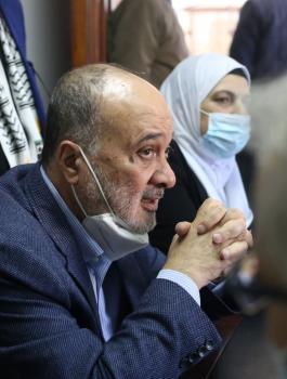 ناصر القدوة في غزة