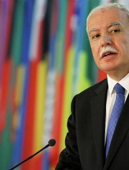 وزير الخارجية الفلسطيني رياض المالكي