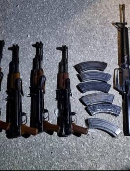 احباط محاولة تهريب اسلحة الى الاردن