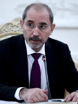 وزير الخارجية الاردني في رام الله