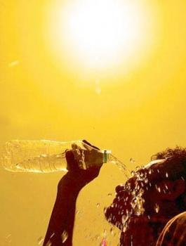 موجة حر شديدة