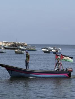 اغلاق البحر امام الصيادين في غزة