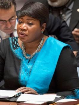 العقوبات الامريكية المفروضة  على الجنائية الدولية