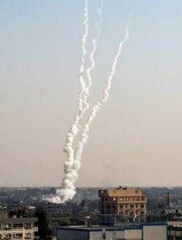 صواريخ قطاع غزة