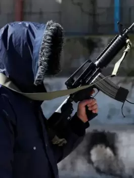 اطلاق النار على معسكر سالم