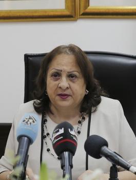 وزيرة الصحة