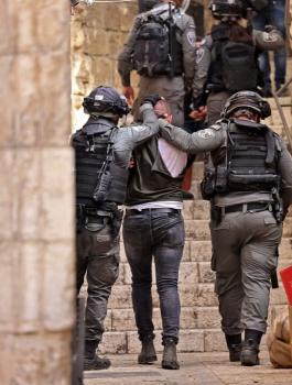الاعتقالات في المسجد الاقصى المبارك