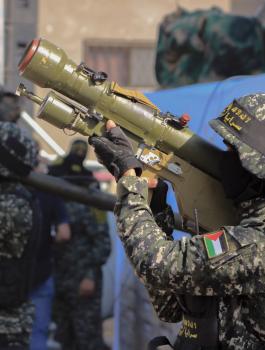 عرض عسكري لسرايا القدس في غزة