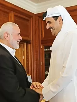 هنية وامير قطر