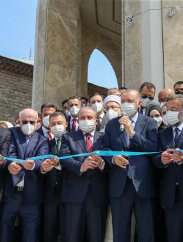 اردوغان ومسجد تقسيم