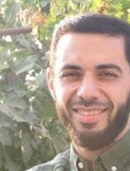 زوجة الشهيد اسامة الزبدة