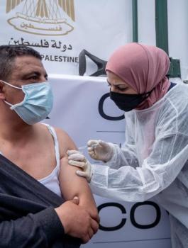 الصحة وفيروس كورونا في فلسطين
