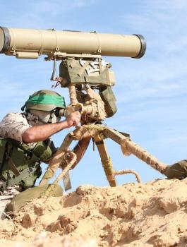 اسرائيل وكورنيت وقطاع غزة