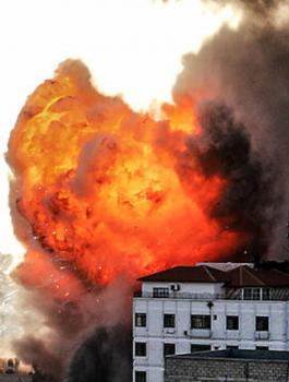 طيار اسرائيلي وقطاع غزة