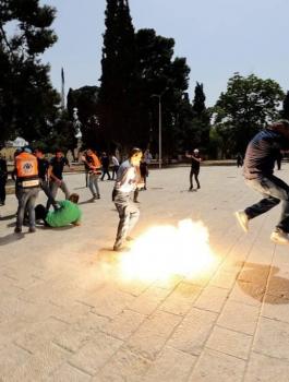 الرئاسة الفلسطينية واقتحام الاقصى