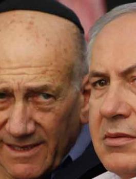 اولمرت ونتنياهو