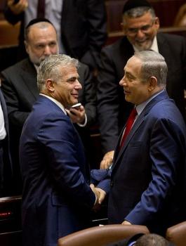 نتنياهو ولبيد