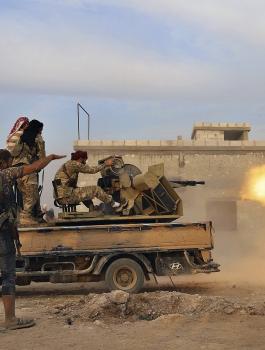 احتجاجات في منبج