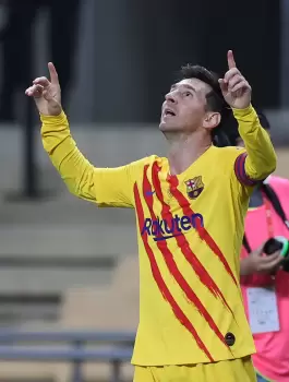 ميسي وبرشلونة