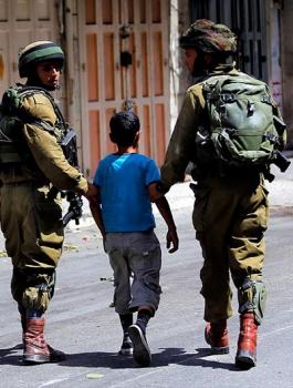 اعتقال اطفال من مخيم عايدة