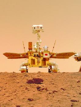 الروبوت الصيني في المريخ