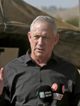 غانتس والضفة الغربية