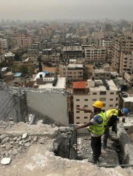 اعادة اعمار غزة