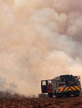 حرائق في مستوطنات غلاف غزة