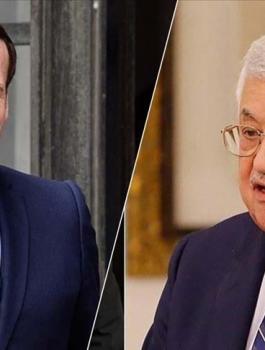 ماكرون وعباس