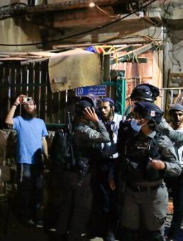 مواجهات في حي الشيخ جراح