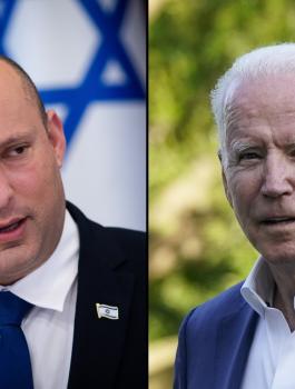 نفتالي بنيت وبايدن