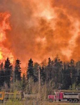 حرائق الغابات في كندا